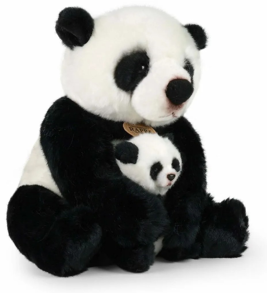 Rappa Plyšová panda s mláďaťom 27 cm ECO-FRIENDLY