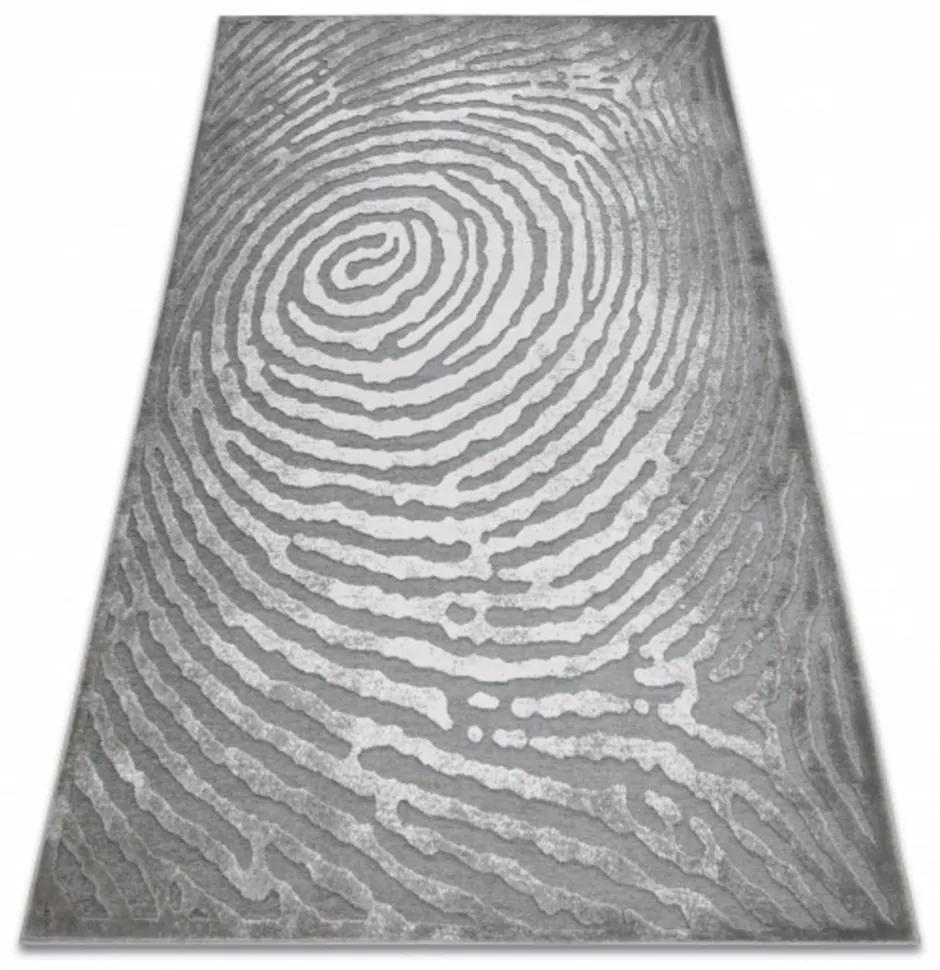 Luxusný kusový koberec Nori šedý, Velikosti 133x190cm