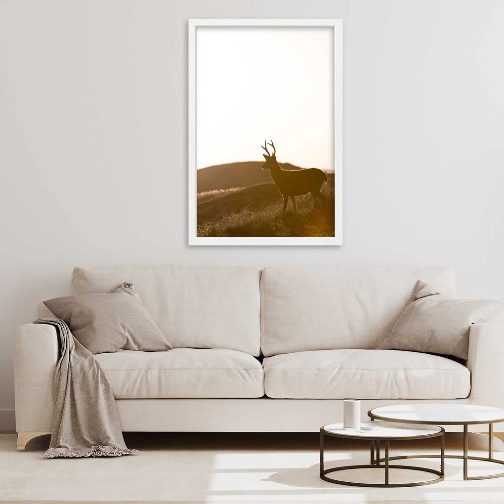 Gario Plagát Mladý jeleň Farba rámu: Bez rámu, Rozmery: 40 x 60 cm
