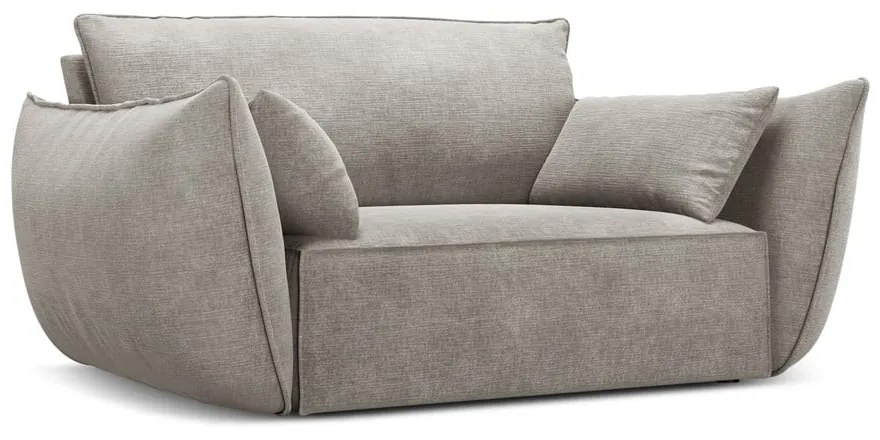 Svetlosivé kreslo Vanda - Mazzini Sofas