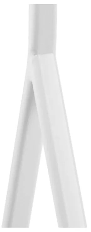 Biely kovový stojan na oblečenie Brent - Actona