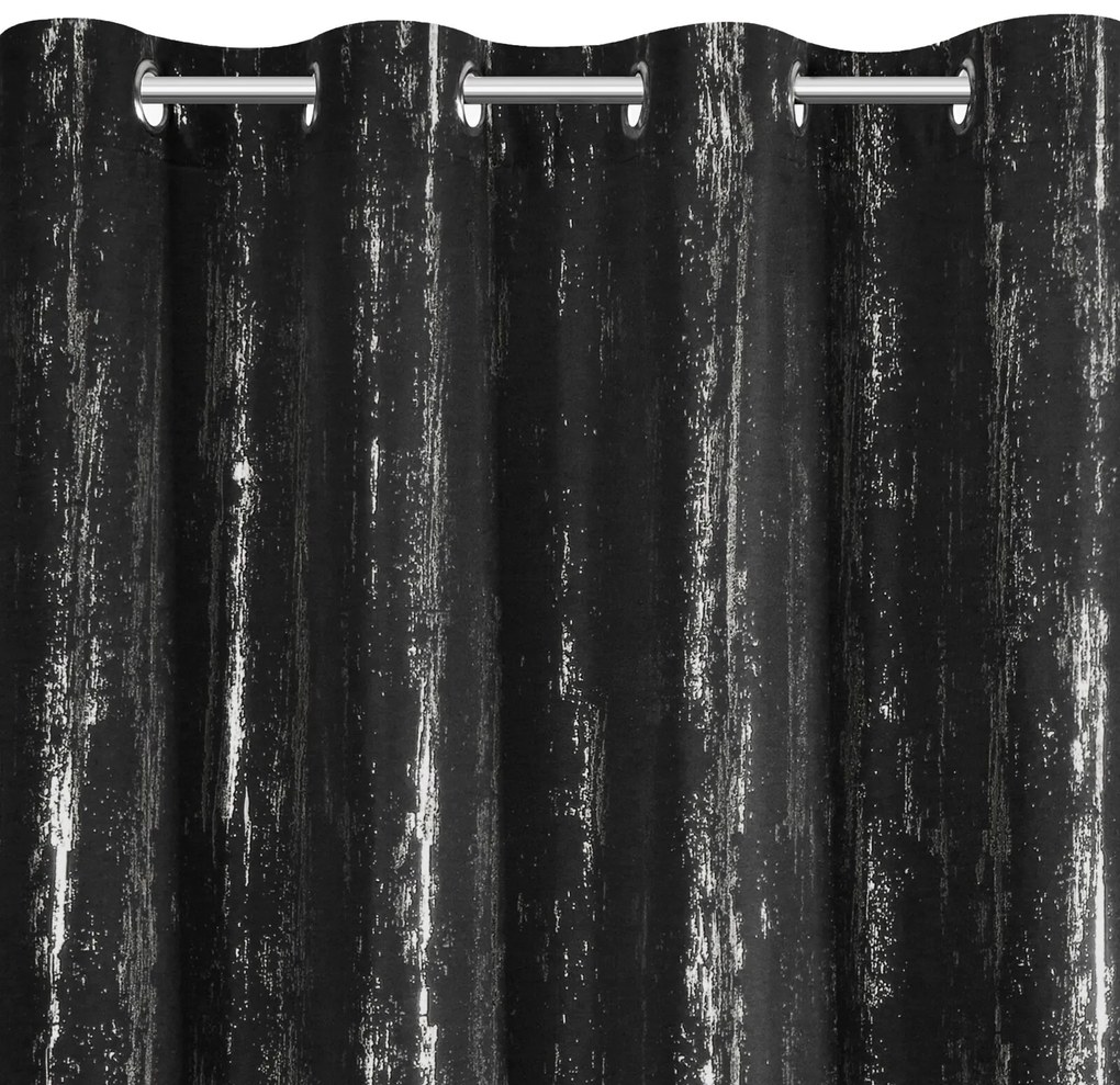 ZÁVES NA KRÚŽKOCH LIBI 140X250 CM VZOROVANÁ