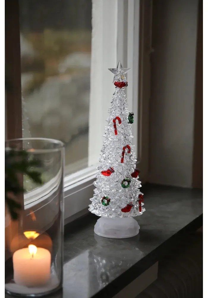 Biela vianočná svetelná dekorácia ø 12 cm Bro – Markslöjd