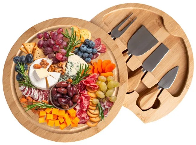 Servírovacia doska s nožíkmi ANDRA