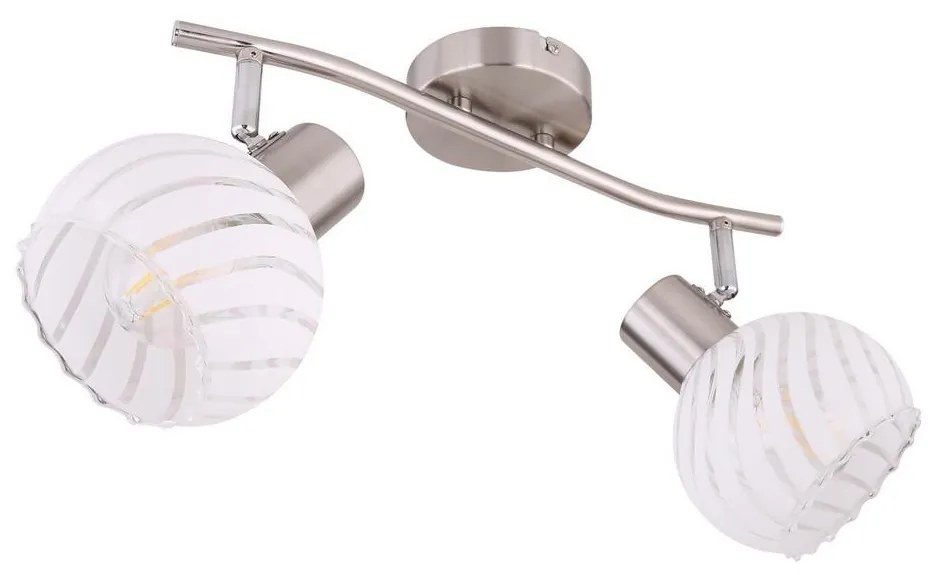 Globo 54025-2 - Bodové svietidlo WILLY 2xE27/40W/230V