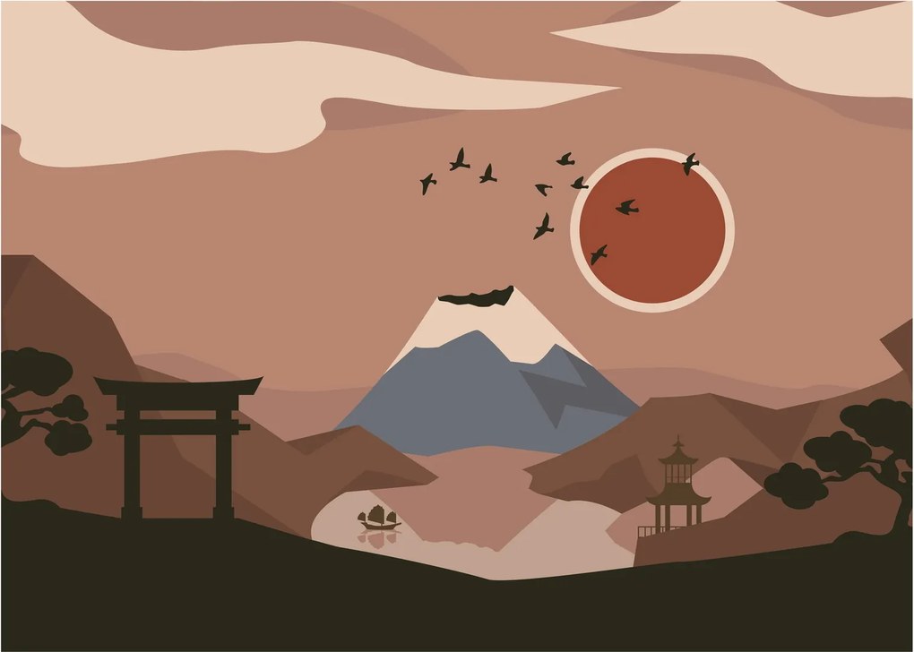Obraz - Japonsko N⁰1 (70x50 cm)