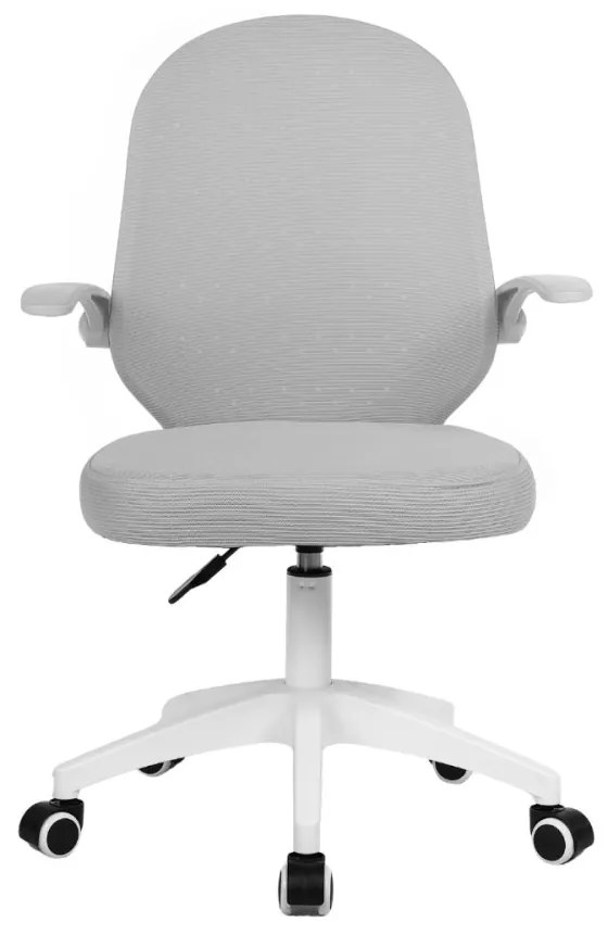 Detská otočná stolička Neoseat JUNI 012 — látka, sivá