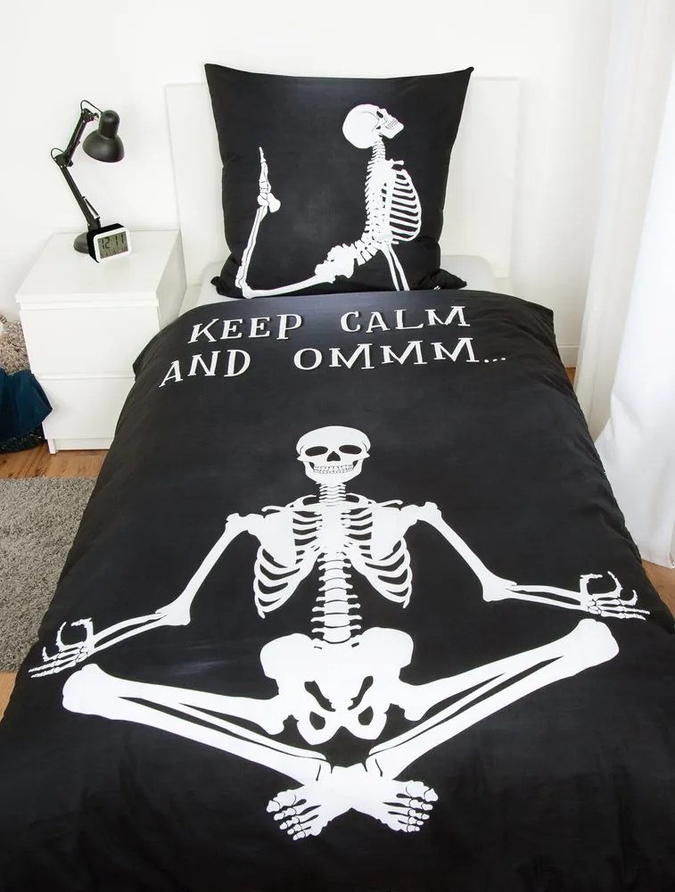 Herding Obliečky Skeleton 140x200/70x90cm