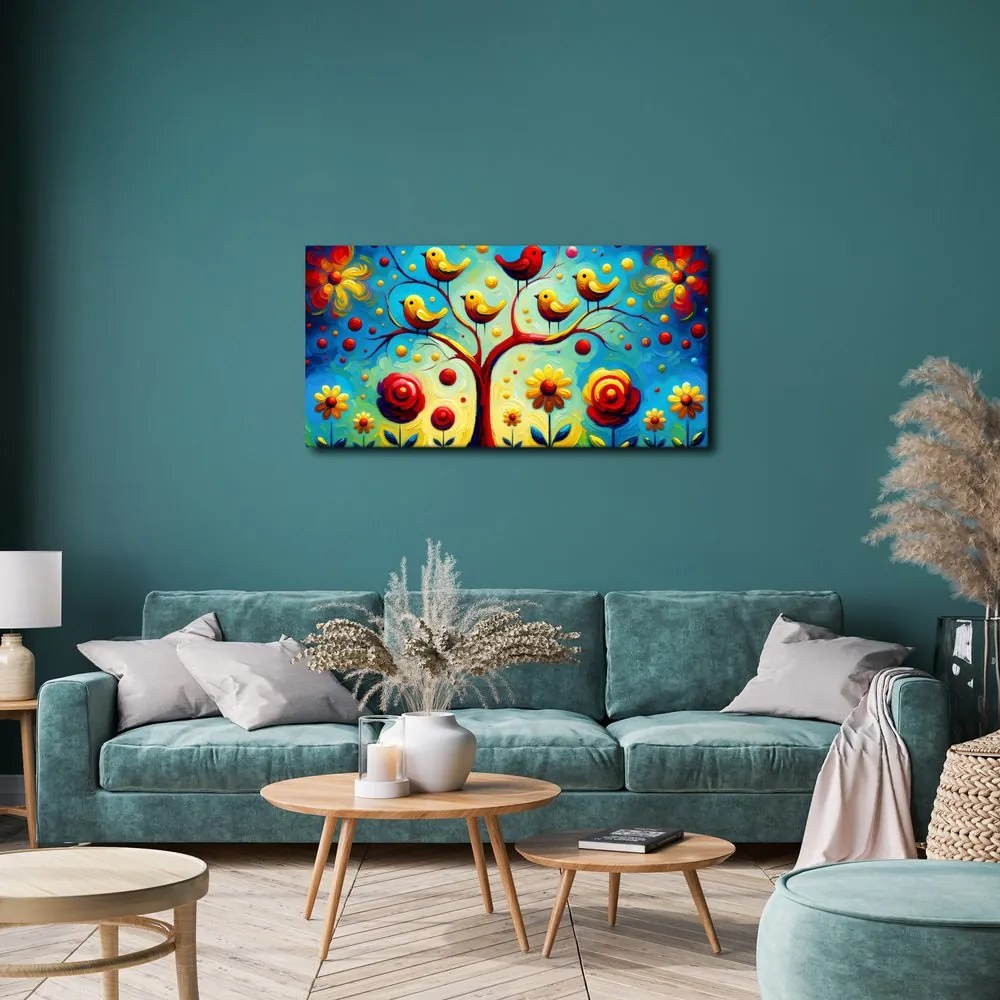 Obraz farebný strom života