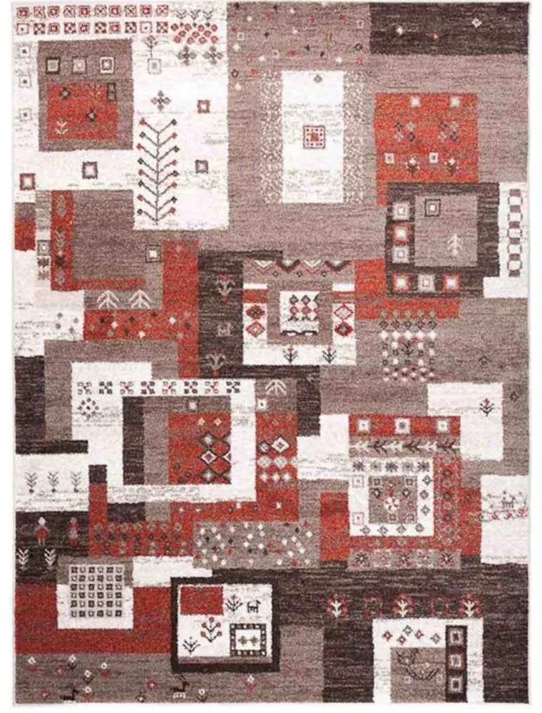 Kusový koberec Ronja terakotový, Velikosti 190x270cm