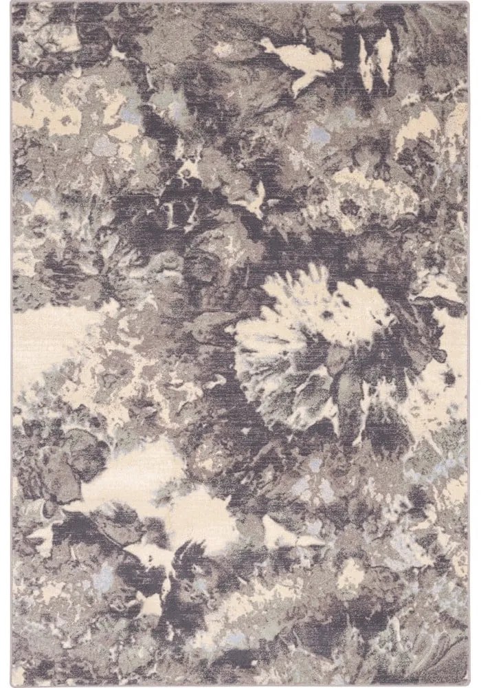 Sivý vlnený koberec 133x180 cm Daub – Agnella