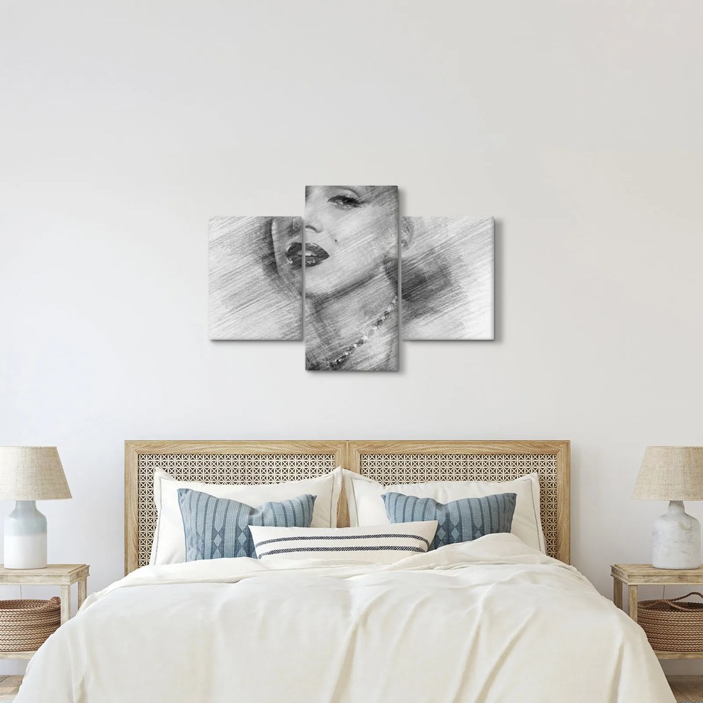 Obraz - Portrén Merilyn Monroe (90x60 cm)