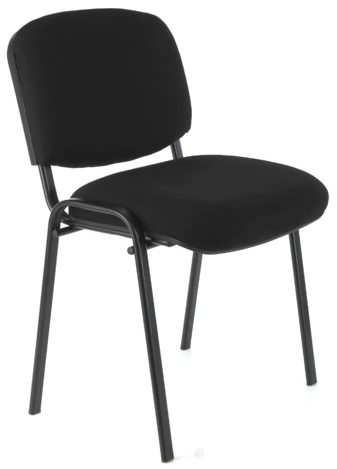 Konferenčná stolička Viva N, čierne nohy, čierna