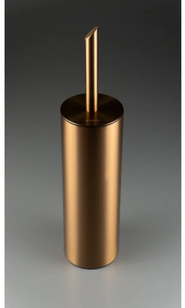 Deante Silia, toaletná WC kefa na postavenie, brúsený bronz, DEA-ADI_C712