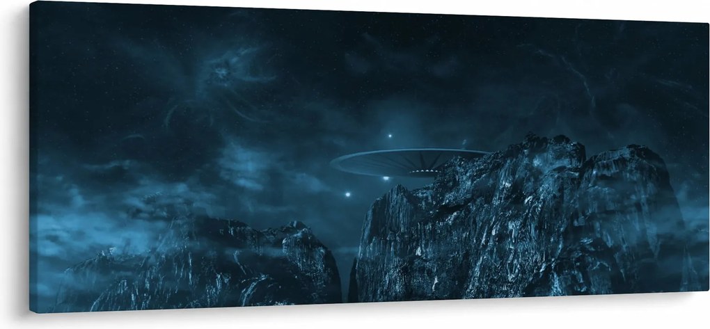 Obraz - Mimozemská misia (120x50 cm)