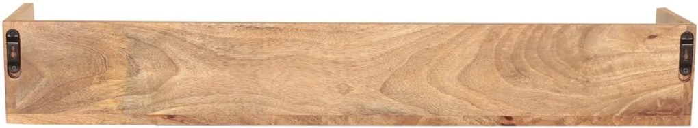 furniture-nabytek.cz - Drevená polica na stenu 150x22 z masívu mango