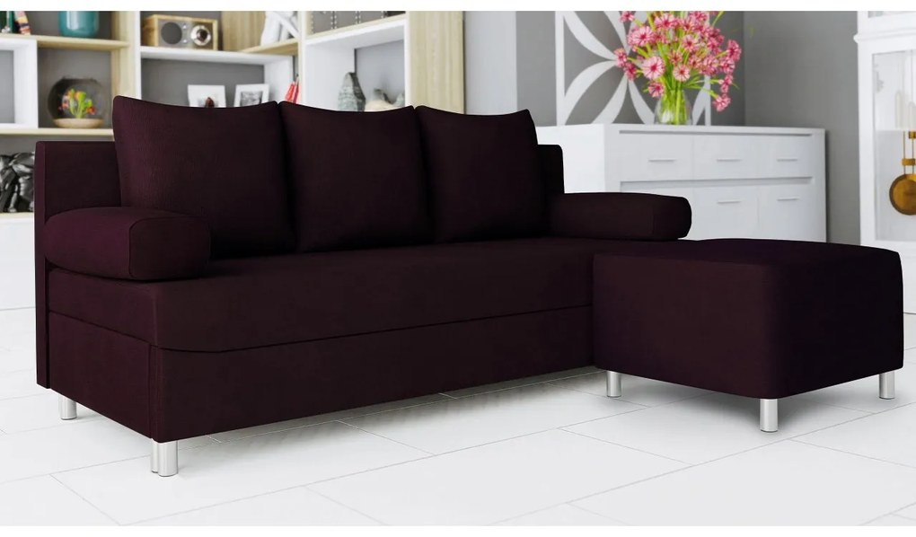Pohovka Don s taburetkou, Dostupné poťahy: Uttario velvet 2954