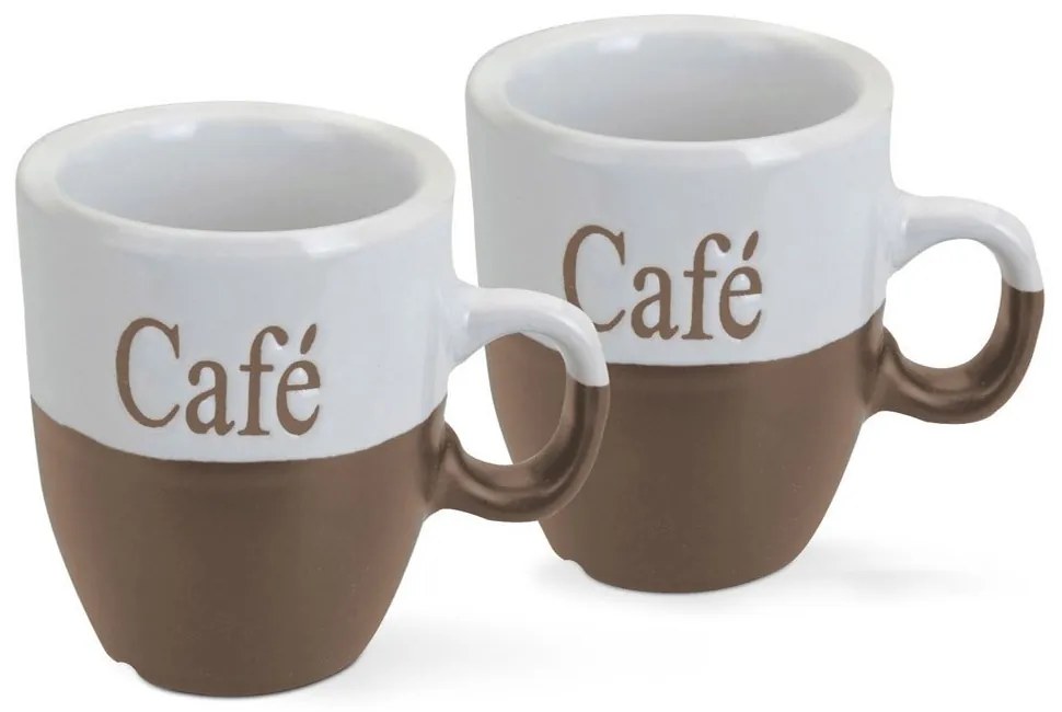 Súprava dvoch šálok na kávu