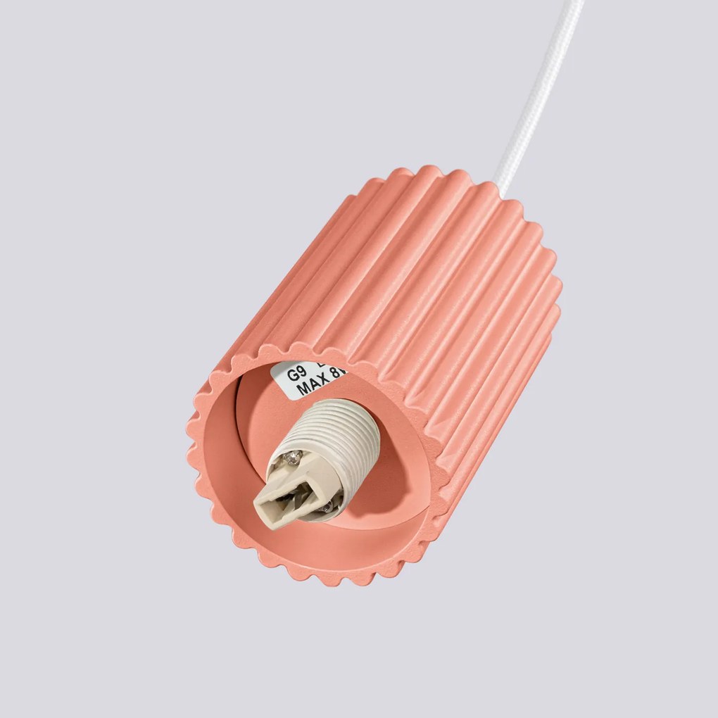 Závesné svietidlo Halo, 1x biele sklenené tienidlo, p