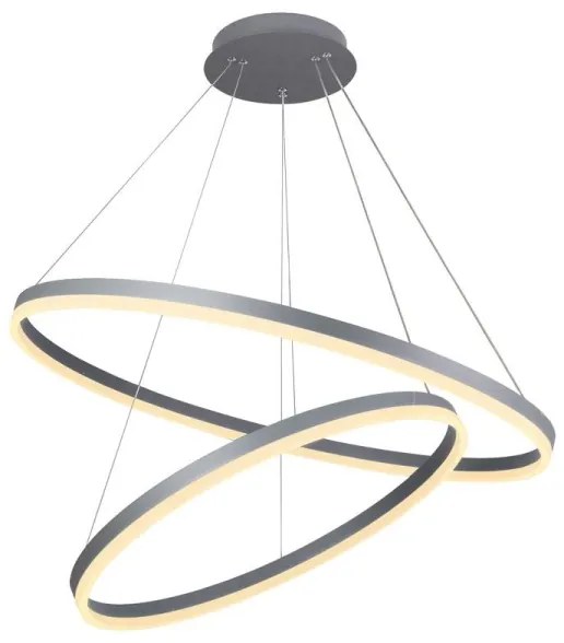 LED Stmievateľný luster na lanku LED/100W/230V 3000-6500K + diaľkové ovládanie