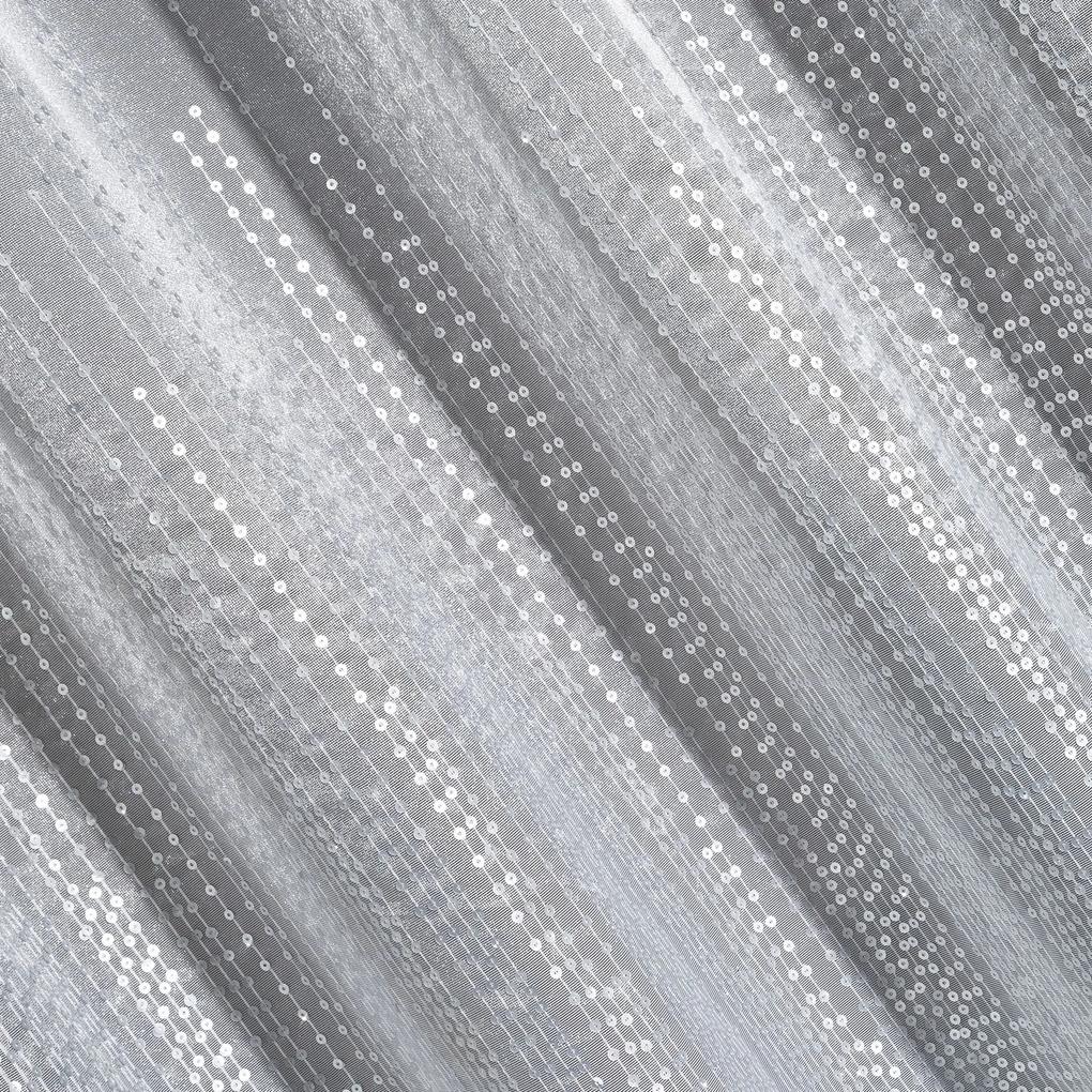 Hotová záclona SOLEI 140 x 250 cm biela