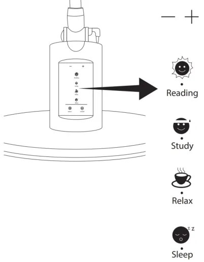 LED Stmievateľná dotyková stolná lampa OPTIMUM LED/7W/230V 3000/4000/6000K biela