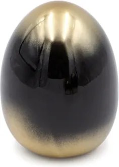Veľkonočná dekorácia FIG 199 L čierna / zlatá (2 ks)