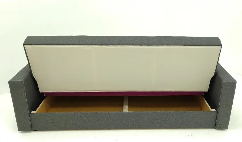 Oskar II s bočnicami, hnedá (gobi 3/biele prošití)