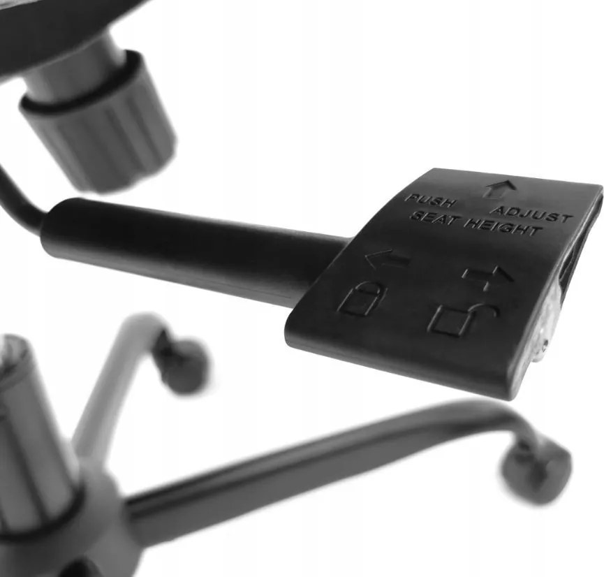 Kancelárska stolička ERGO - čierna - nosnosť 140 kg