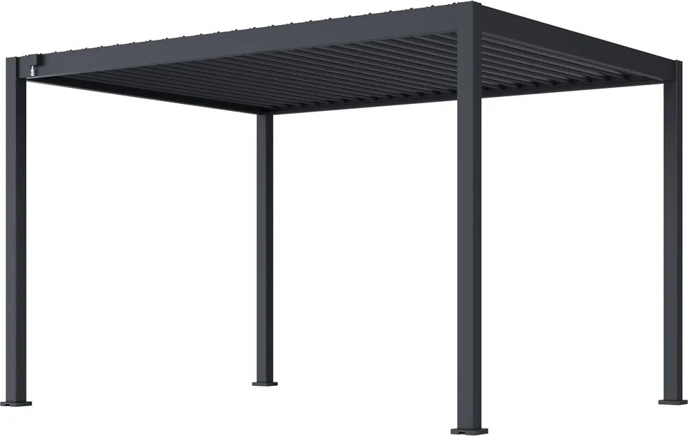 Bioklimatická pergola ECO 4x3 m, oceľ - voľne stojaca