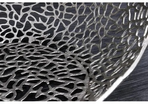 Konferenčný stôl Organic 44148 120x66cm Aluminium Silver - Komfort-nábytok