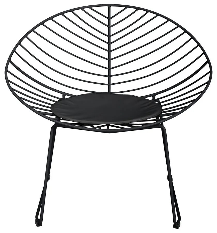 Súprava 2 černých záhradných stoličiek Bonami Selection Coco