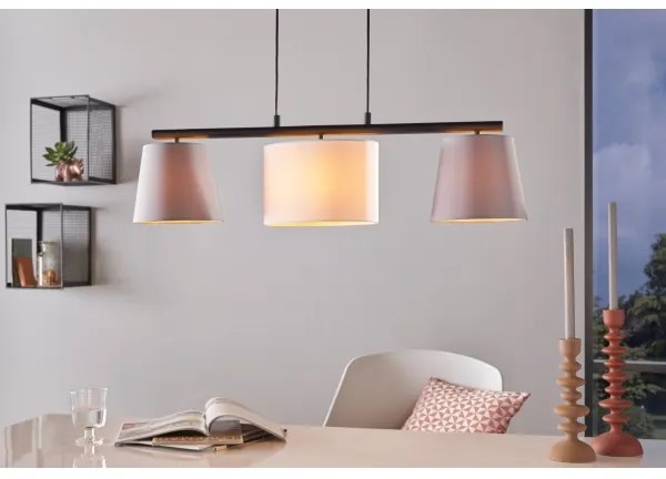 Eglo 55207 - Luster na lanku ALMEIDA 3xE14/25W/230V šedá