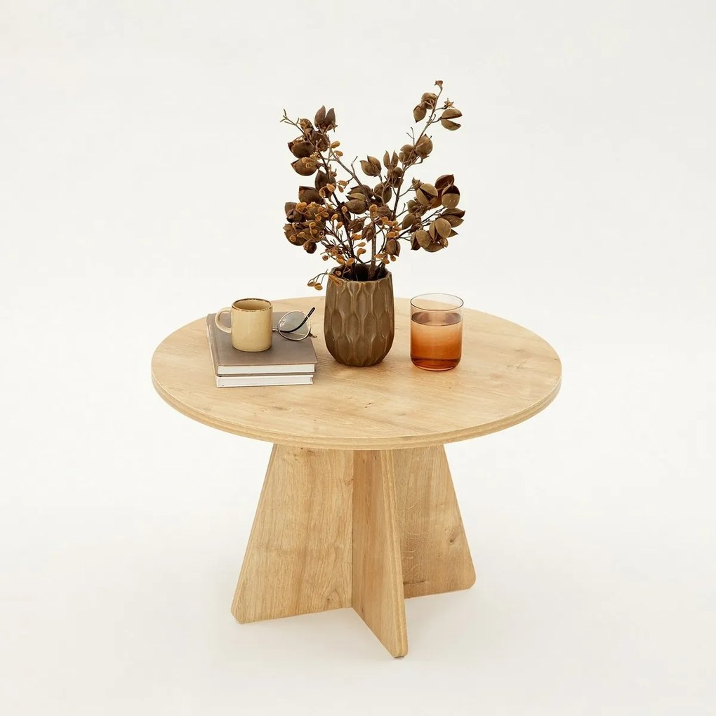 Konferenčný stolík Mushroom Sapphire Oak