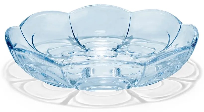 Svetlomodré dezertné sklenené taniere v súprave 2 ks ø 16 cm Lily - Holmegaard