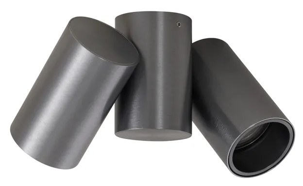 Dizajnové vstavané bodové svetlo tmavosivé GU10 50 mm 2-svetlo sklopné - Michael