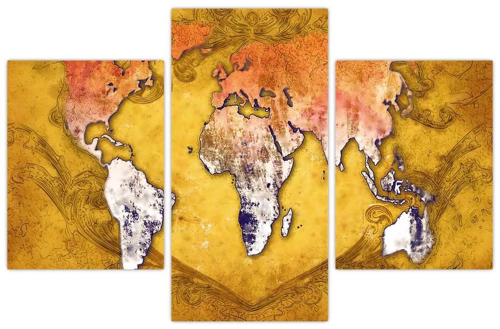 Obraz mapy sveta