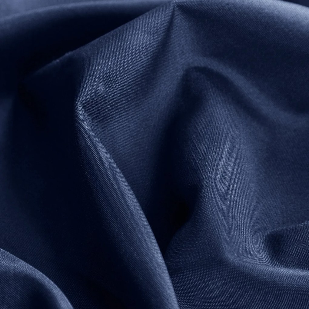 KRÁTKY ZÁVES NA KRÚŽKOCH RITA 140X175 CM TMAVOMODRÁ