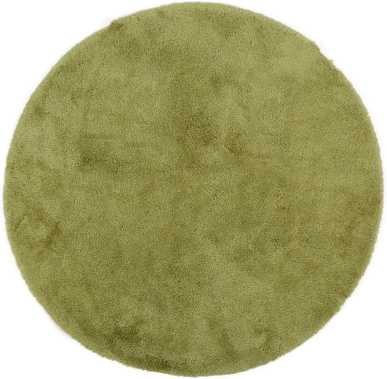 Zelená predložka do kúpeľne Confetti Bathmats Miami, 100 cm