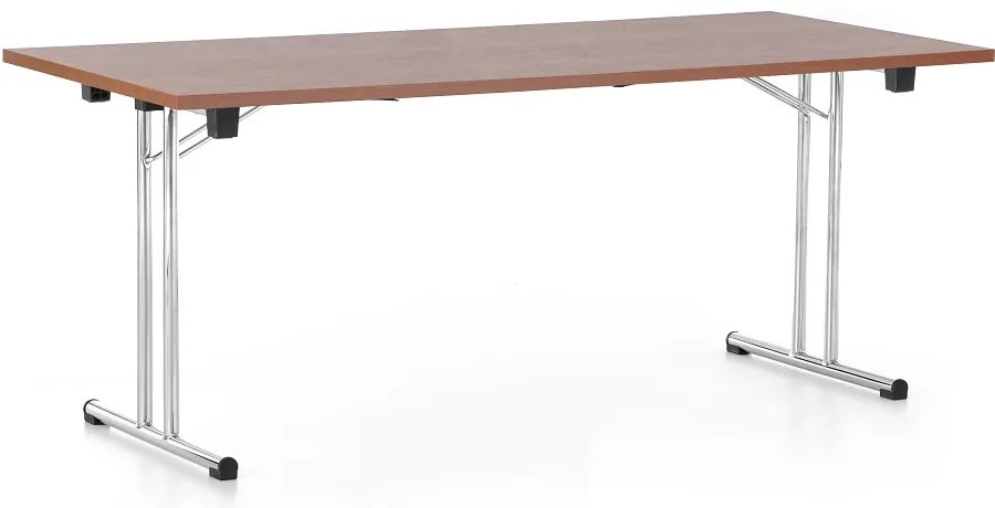 Skladací stôl 180 x 80 cm, orech