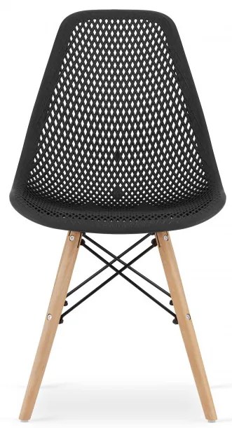 Set štyroch jedálenských stoličiek MARO čierne (4ks)