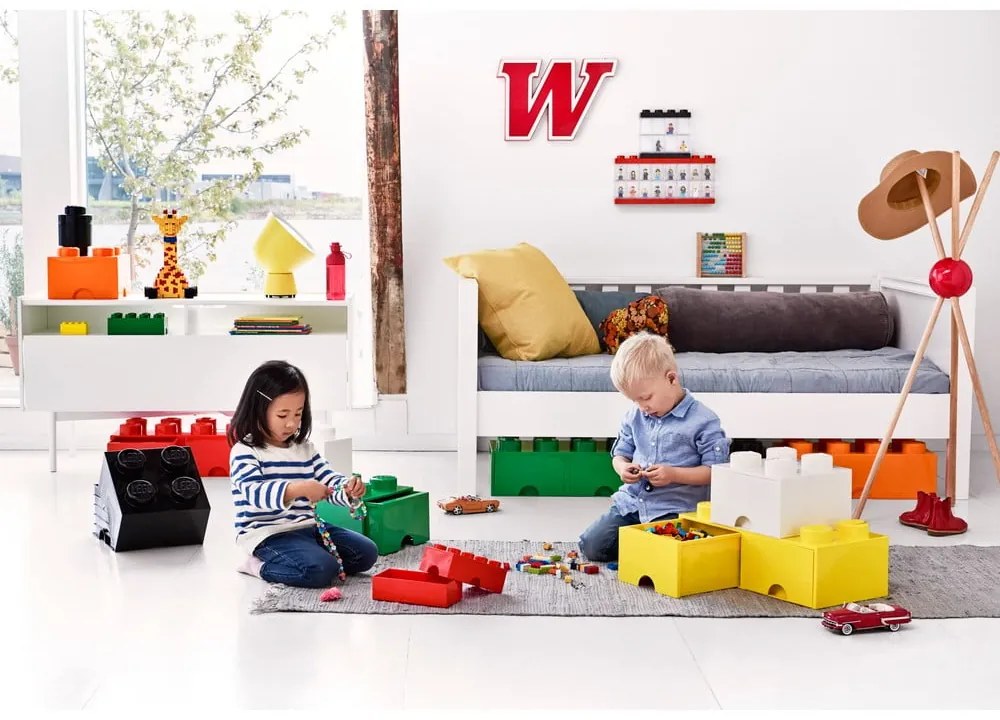 Oranžový úložný box LEGO®
