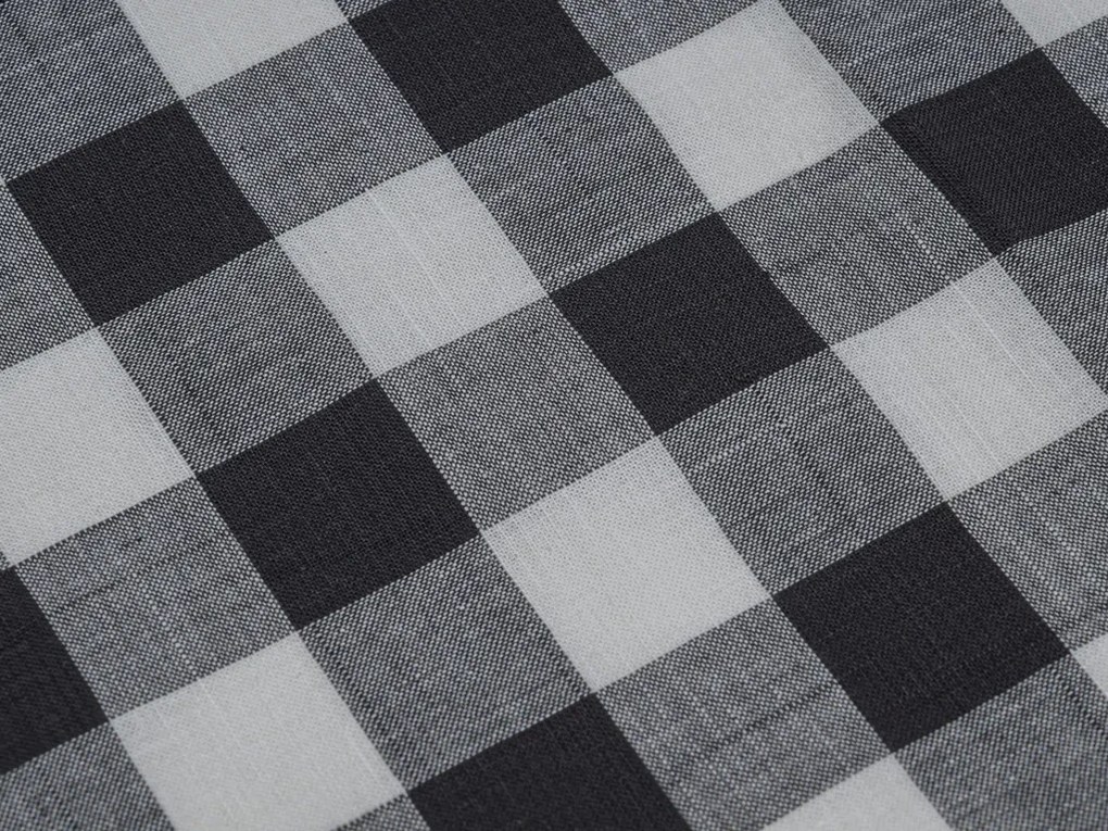 Bavlnené obliečky BLACK CUBIS čierne, 100% bavlna Rozmer obliečky: 70 x 80 cm | 140 x 200 cm