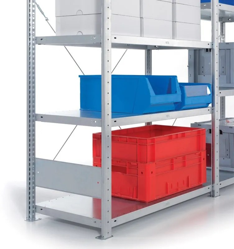 Policový regál CLIP, 100 kg, 2000 x 1000 x 400 mm, základný regál