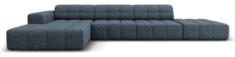 Modrá rohová pohovka (ľavý roh) Chicago – Cosmopolitan Design