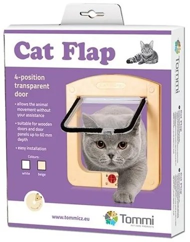 Tommi Dvierka pre mačky Cat Flap, béžová