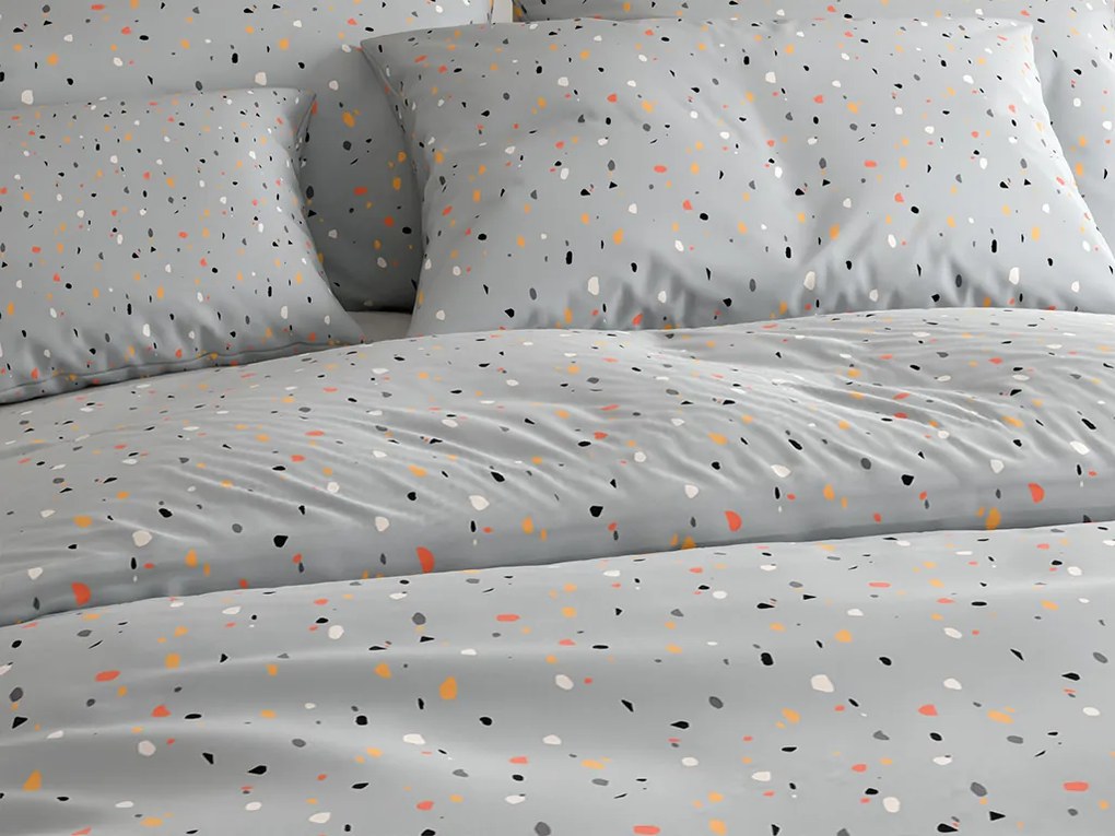 Bavlnené obliečky Renforcé PINTURA sivé Rozmer obliečky: 70 x 90 cm | 140 x 200 cm