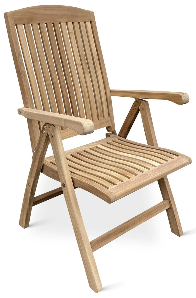 InternetovaZahrada Záhradné polohovacie kreslo America - teak