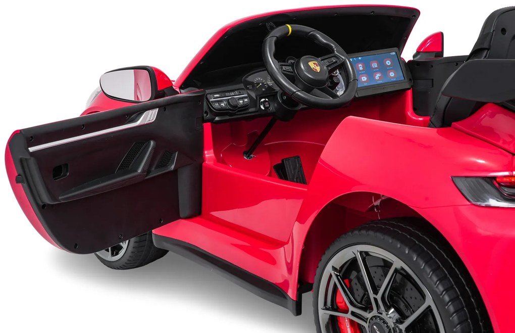 Detské elektrické autíčko Porsche 911 GT3 STRONG MP4 červené