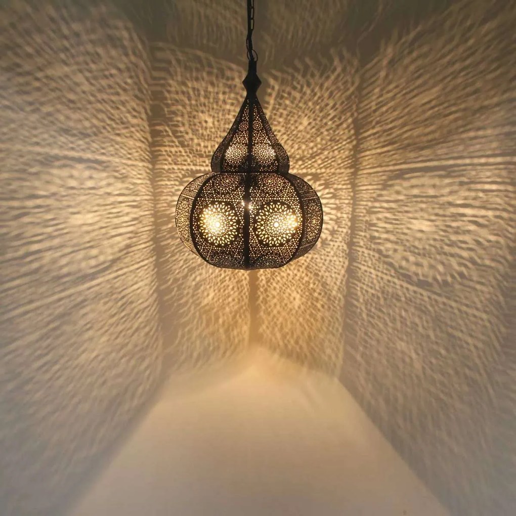 Marocká závesná lampa Tayma